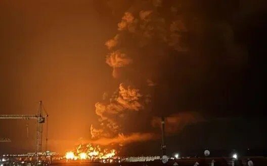 Ukraine Strike Oil Base Feodosia Attack