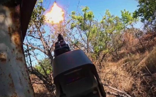 Ukrainian Soldier Shoots Down Enemy Kamikaze Drone In One Shot