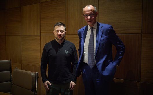 Zelensky Asks Merz For Powerful Weapons To Defend Ukraine