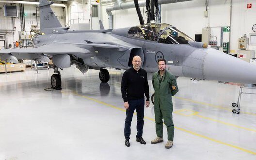 Delivery Saab Gripen Fighters Modernize Ukraine Air Force