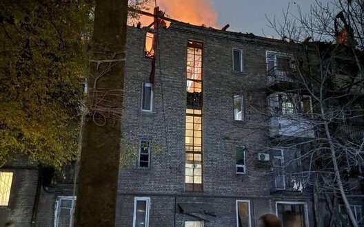 Drone Attack Kamianske Destruction Effects