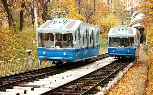 Kyiv Funikuler Service Halted Power Outage
