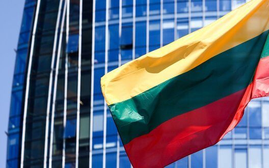 Lithuania Protests Russian Missile Strikes Ukraine