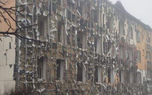 Rocket Drone Strike Dnipropetrovsk Damage Defense