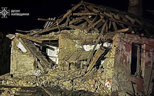 Rocket Strike Kyiv Massive Damage Night Injuries