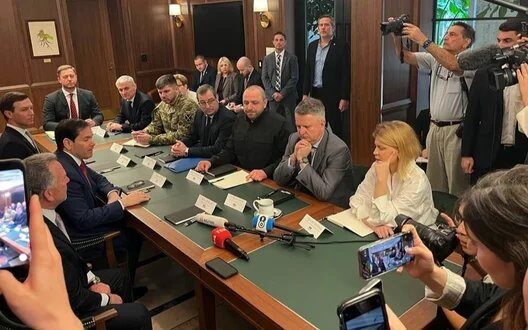 Ukrainian Delegation Peace Talks With Usa In Miami