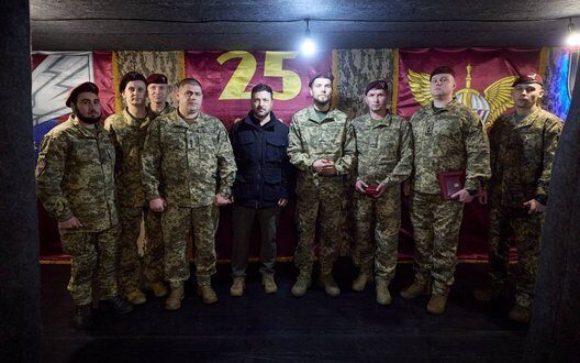 Zelensky Supports Th Brigade Pokrovska Front Innovations