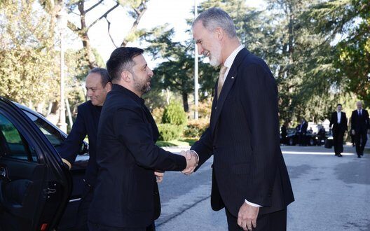 Zelensky Visit Madrid Strong Support Ukraine Defense