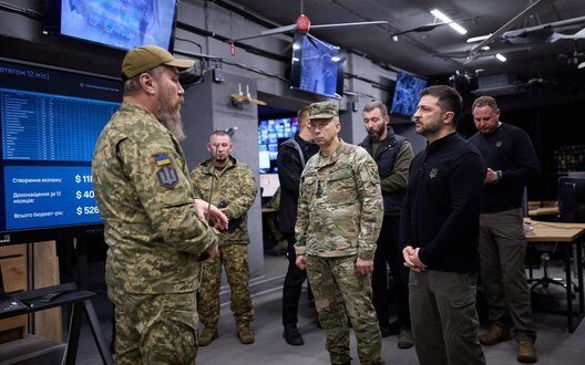 Zelensky Visits Madyar Drones Ukraine Defense