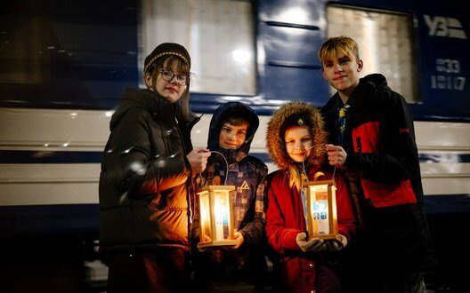 Bethlehem Peace Light Warmth Unity Tradition Kyiv