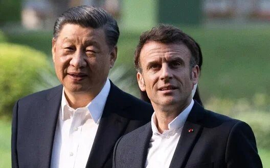 Macron In Beijing Peace In Ukraine Through China Influence