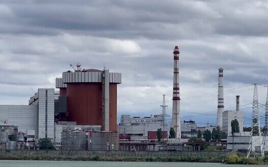Rocket Strikes Ukraine Nuclear Power Energy Crisis