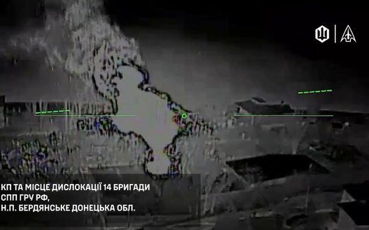 Strike Drones Destroy Th Gru Brigade Donetsk Region