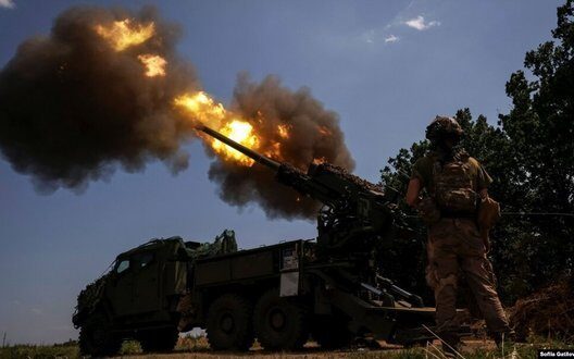 Velikoburlyuk Front Ukraine Defends Russia Offensive Kharkiv Region